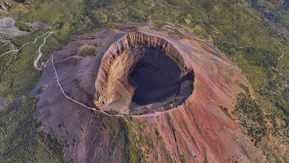 how mount vesuvius works